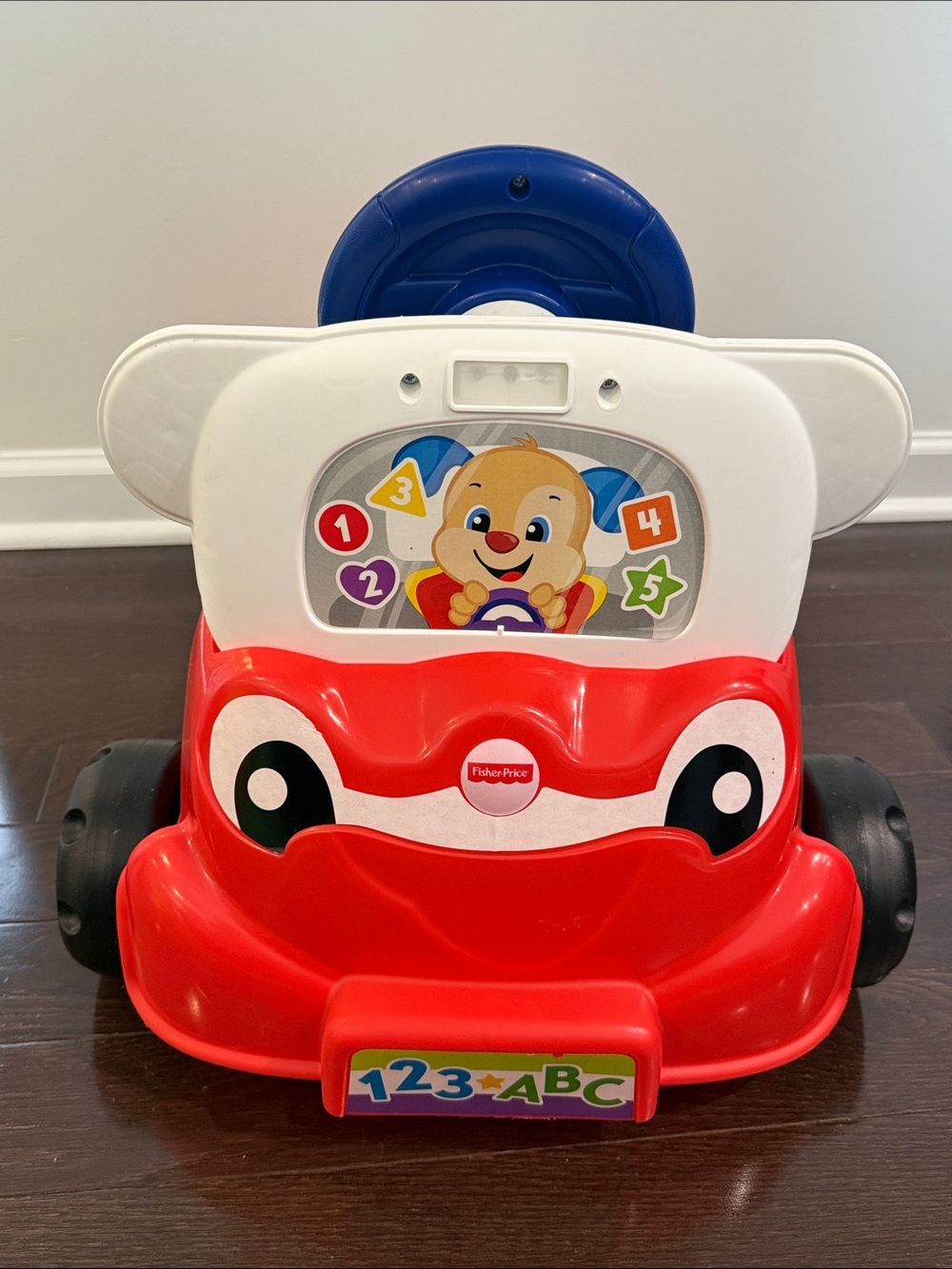 Fisher-Price Laugh and Learn 3-in-1 Smart Car Interactive Walker & Ride on Car